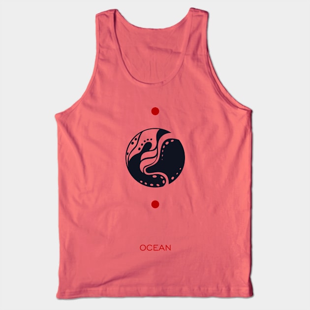 Ocean Tank Top by masha